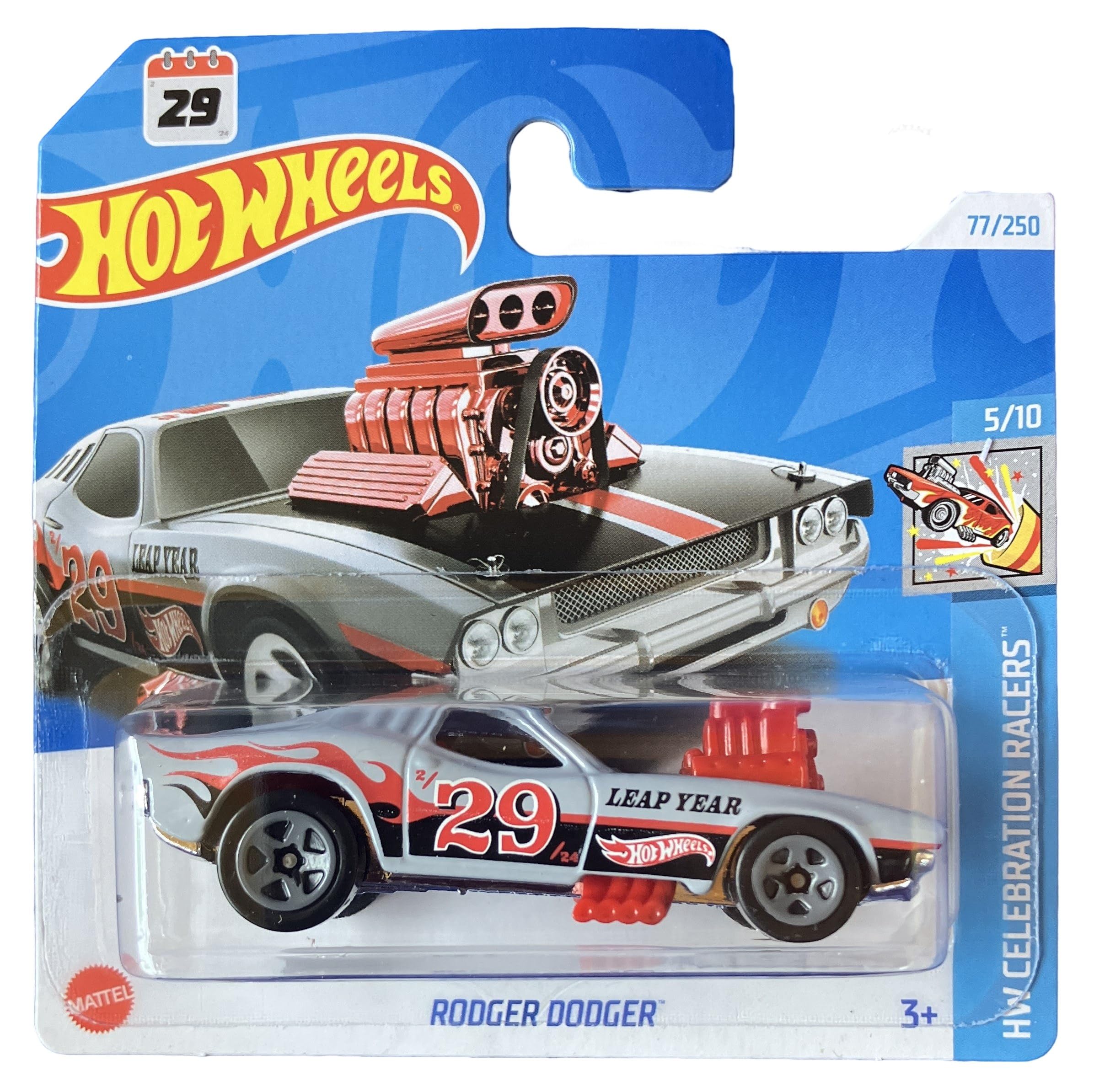 Hot Wheels - Rodger Dodger - HW Celebration Racers 5/10 - HRY99